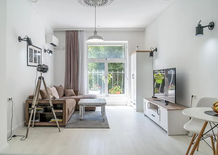 Jazz & Wine Apartment & Next To Sea Garden & Parking & Hbo & Netflix & 2 Bathrooms Βάρνα